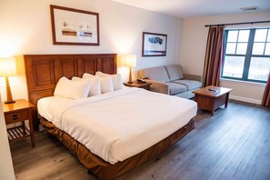 Estudio Deluxe, chimenea | 1 habitación, escritorio, wifi gratis y ropa de cama