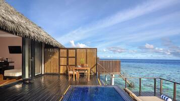 Honeymoon Villa, Jetted Tub (Private Pool) | Beach/ocean view