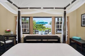 Kamer | Luxe beddengoed, pillowtop-bedden, een gratis minibar