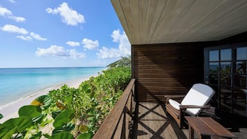 Sunset Beachfront Room | Vista del balcón