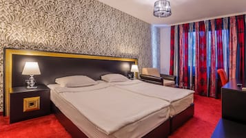 Minibar, in-room safe, desk, soundproofing