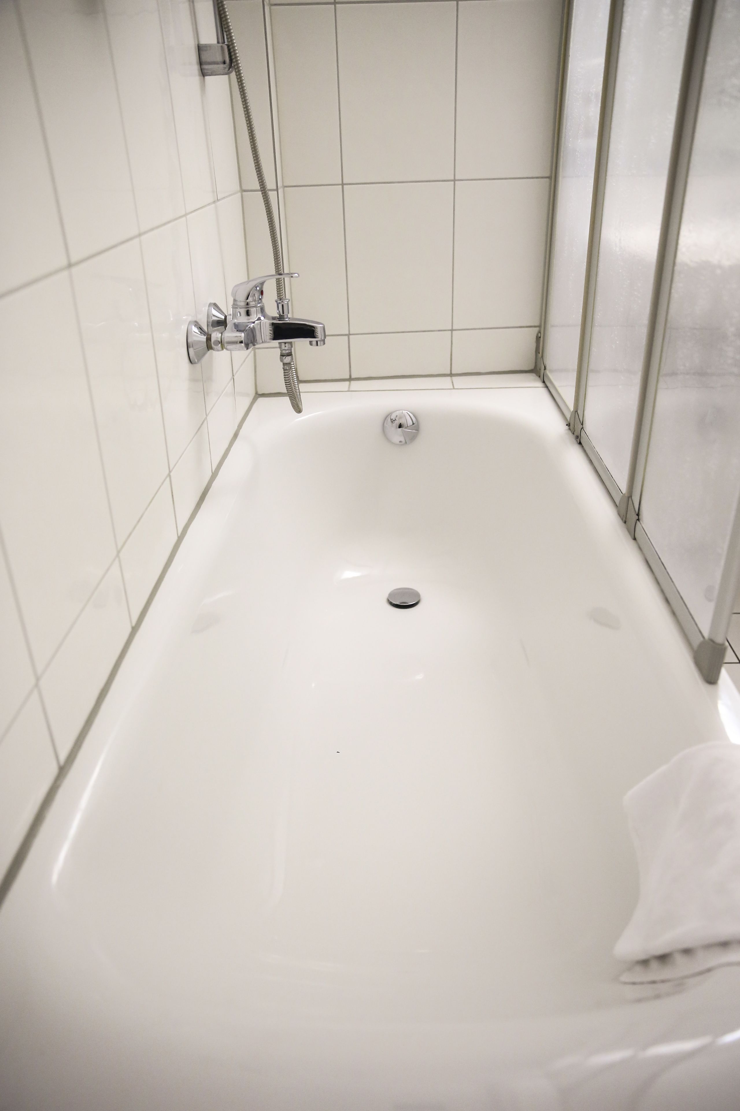 Dusj på badet