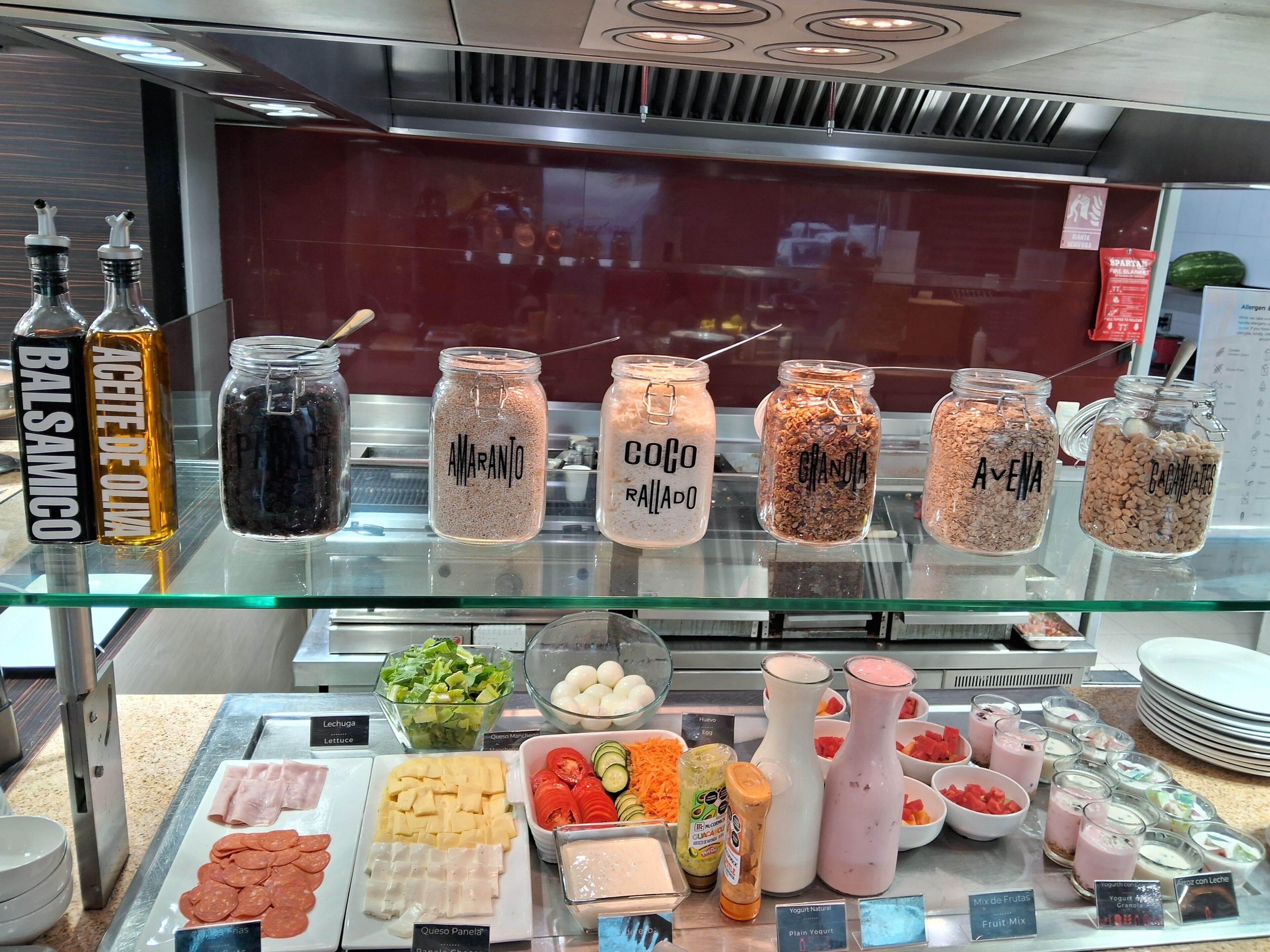 Daily buffet breakfast for a fee
