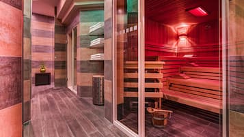 Sauna, steam room