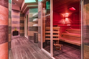 Sauna, steam room