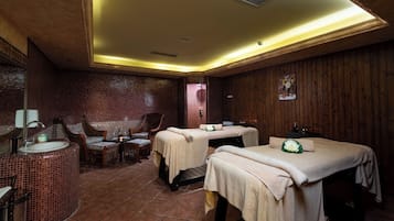 Body treatments, hydrotherapy, aromatherapy, body wraps, body scrubs