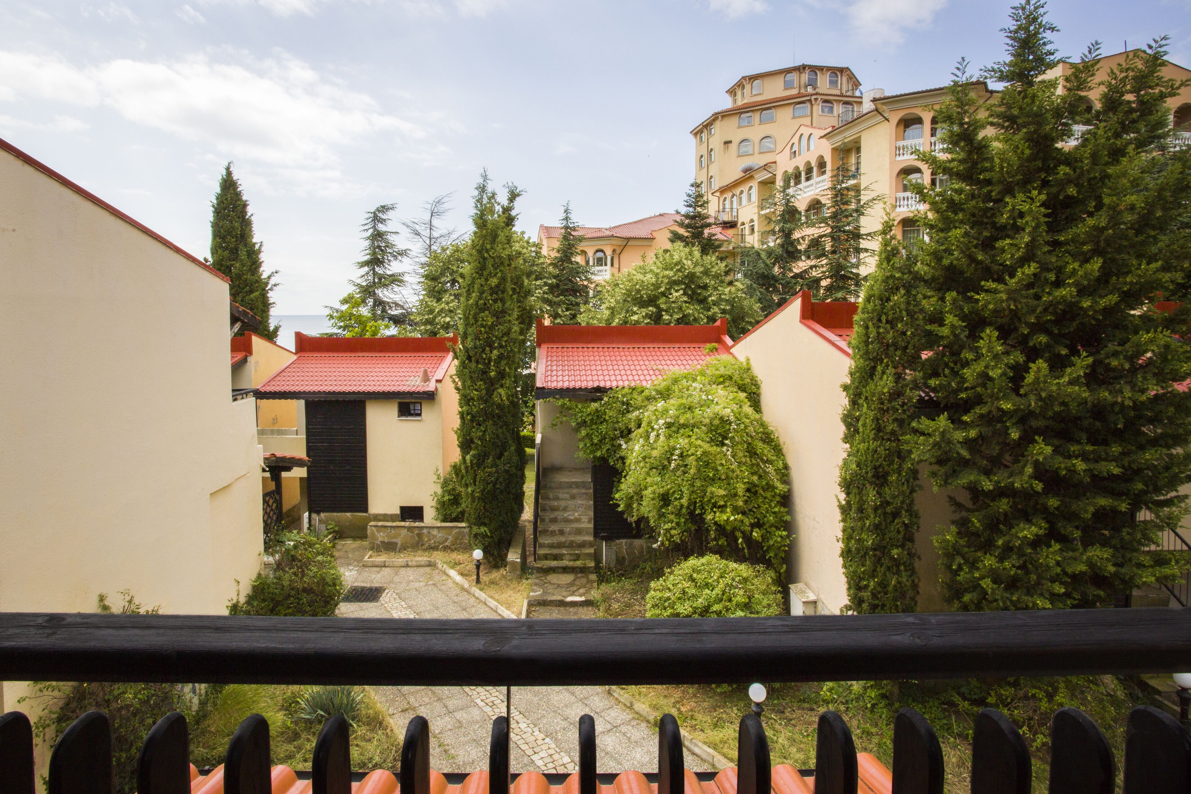 Vue depuis le balcon