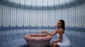 Sauna, bain à remous, hammam, hammam, soins corporels