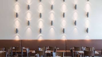 Breakfast, lunch and dinner served