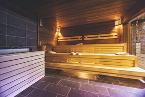 Salas de tratamientos para parejas, sauna, baño turco 