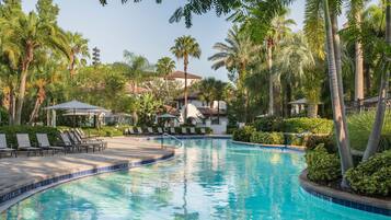 2 outdoor pools, pool cabanas (surcharge), pool umbrellas