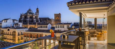 Terrasse sur le toit