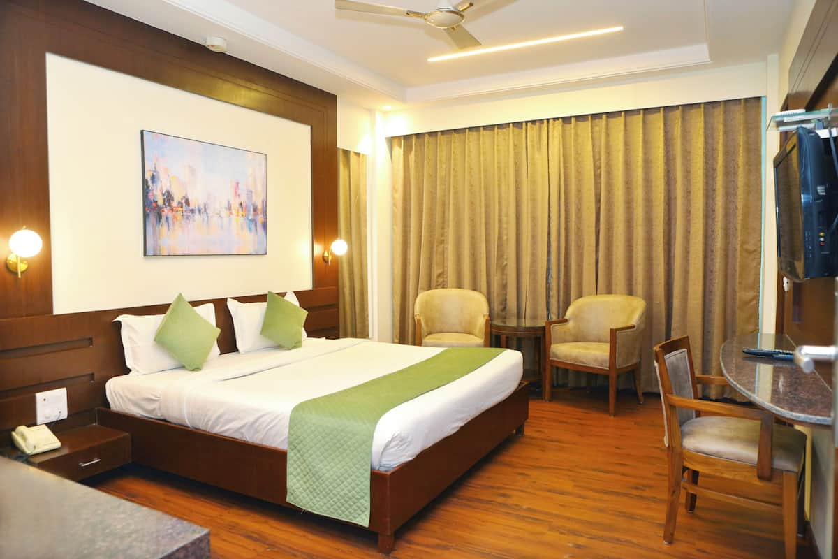 Chambre Deluxe, 1 lit double ou 2 lits jumeaux, vue ville