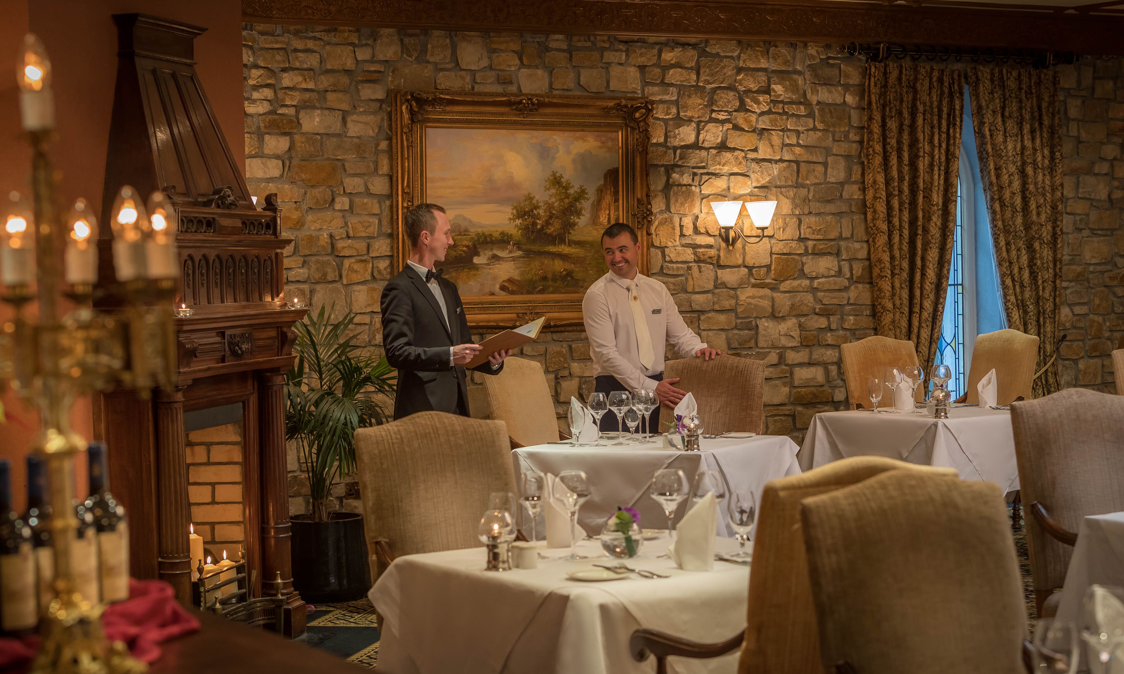 lunch and dinner served