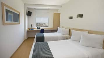 Superior Double Room, 2 Double Beds | In-room safe, desk, iron/ironing board, free WiFi