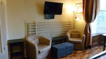 Individually decorated, individually furnished, iron/ironing board