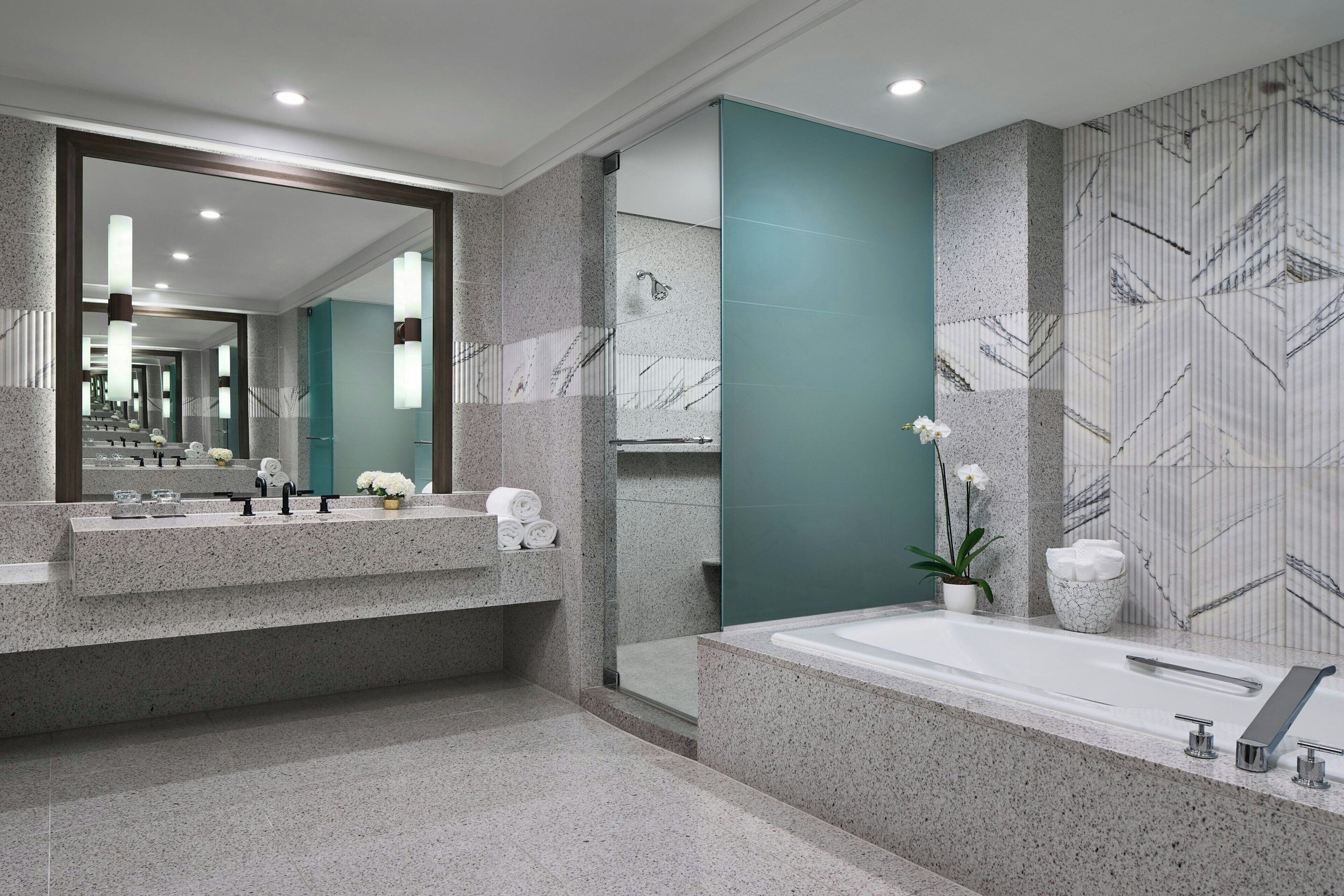 Free toiletries, hair dryer, bathrobes, slippers