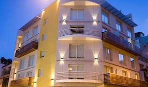 Front of property – evening/night