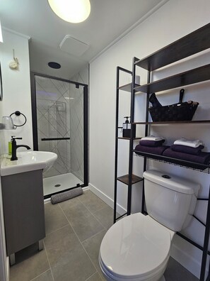 Camera Standard, 1 letto queen, bagno privato (Amboise) | Bagno | Set di cortesia gratuito, asciugacapelli, asciugamani