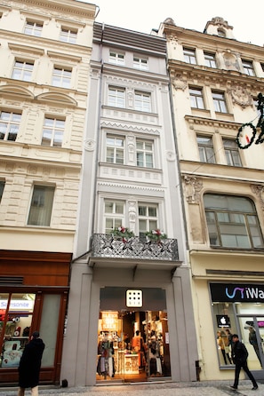 Front of property - Jungmann (Prague)