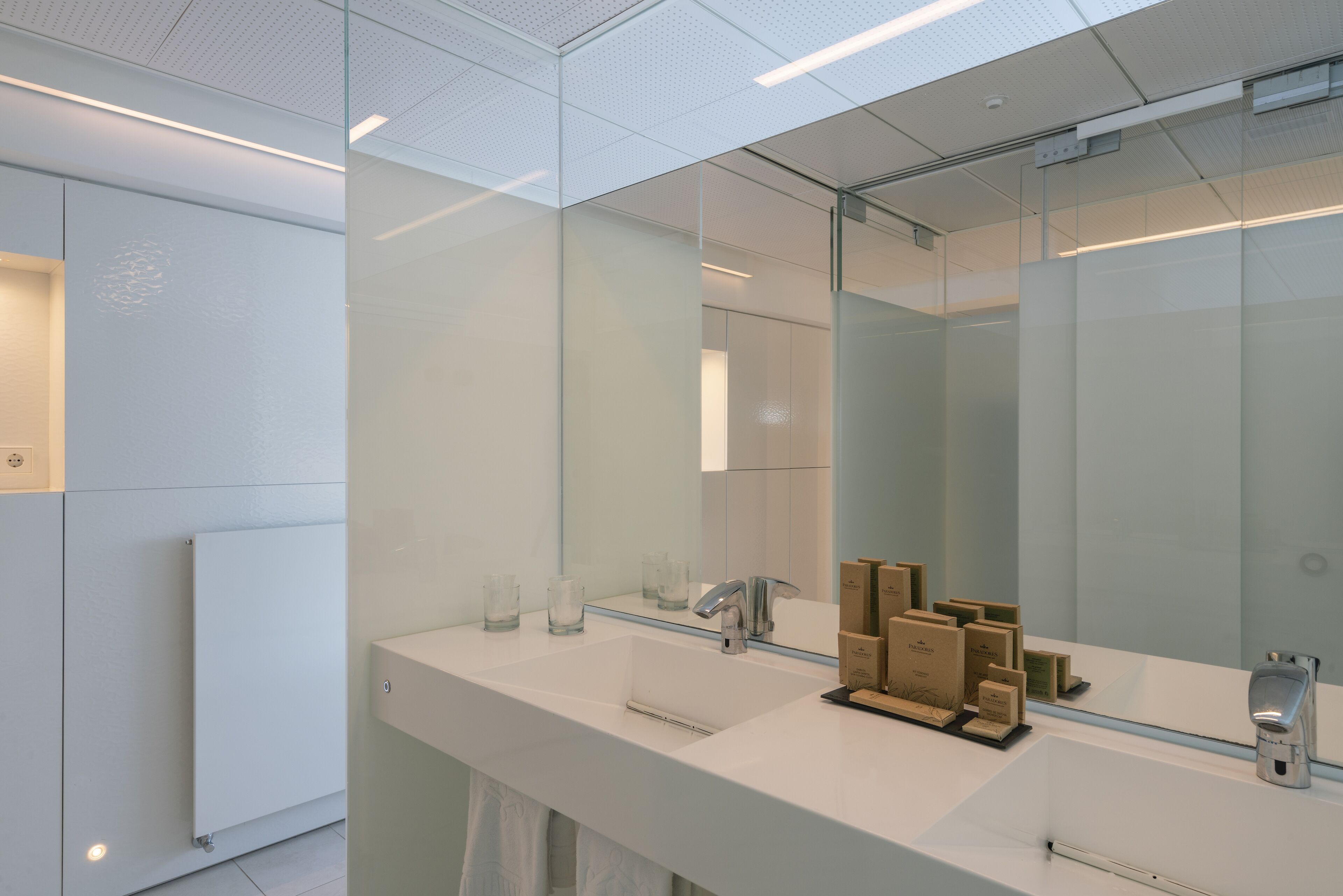 suite | bathroom | eco-friendly toiletries, hair dryer, towels, soap