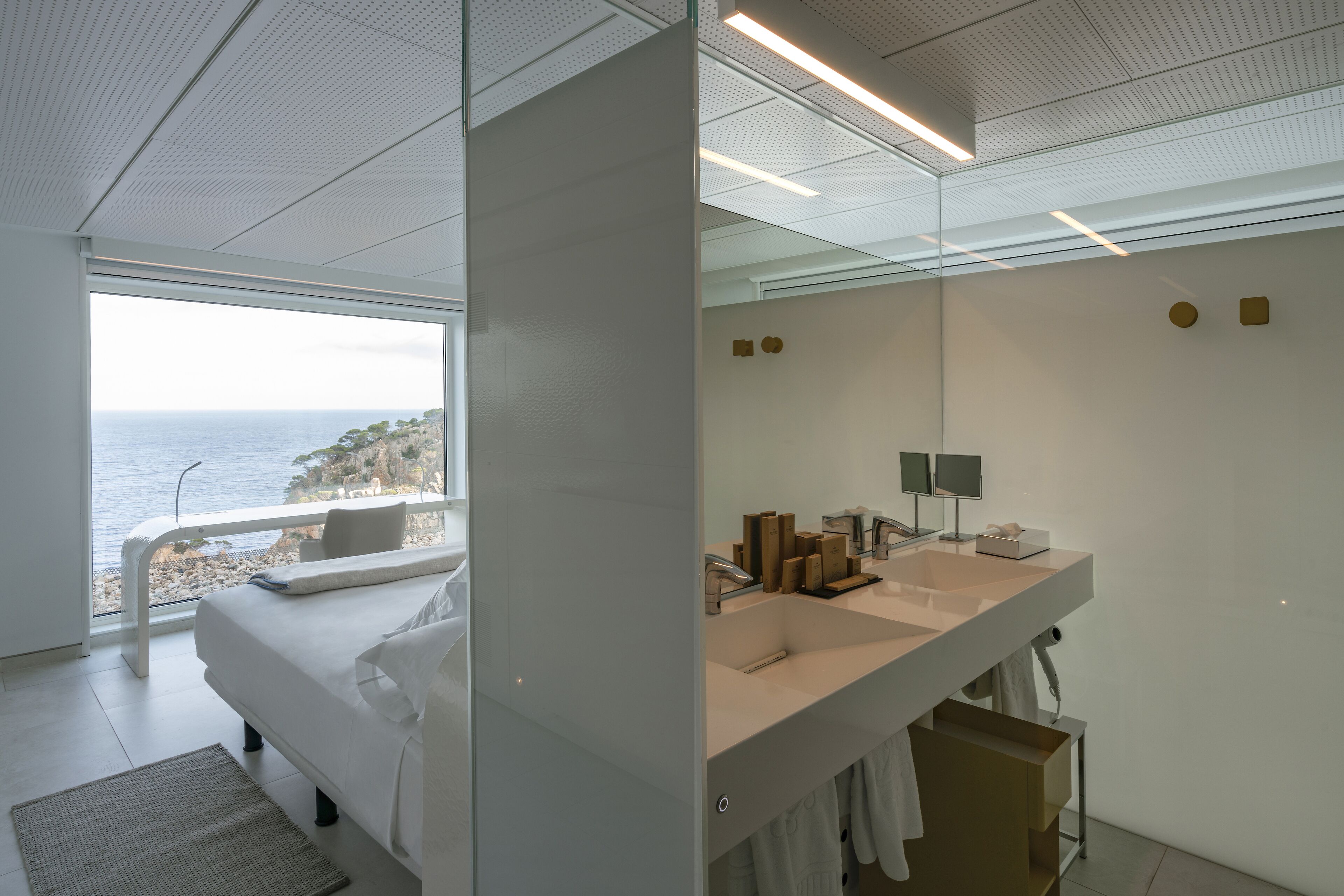 suite | bathroom | eco-friendly toiletries, hair dryer, towels, soap