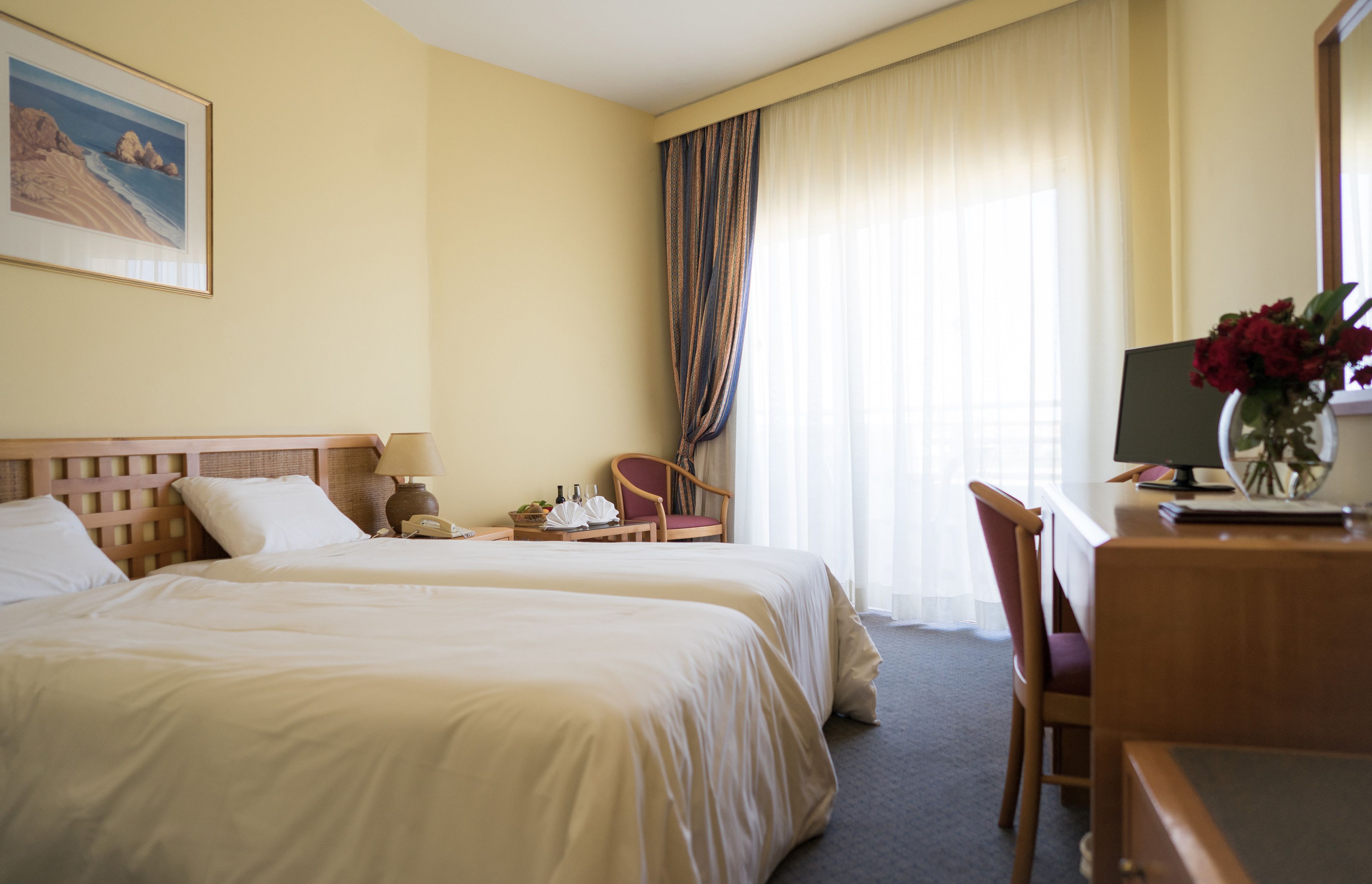 double room, city view | desk, blackout curtains, iron/ironing board, free wifi