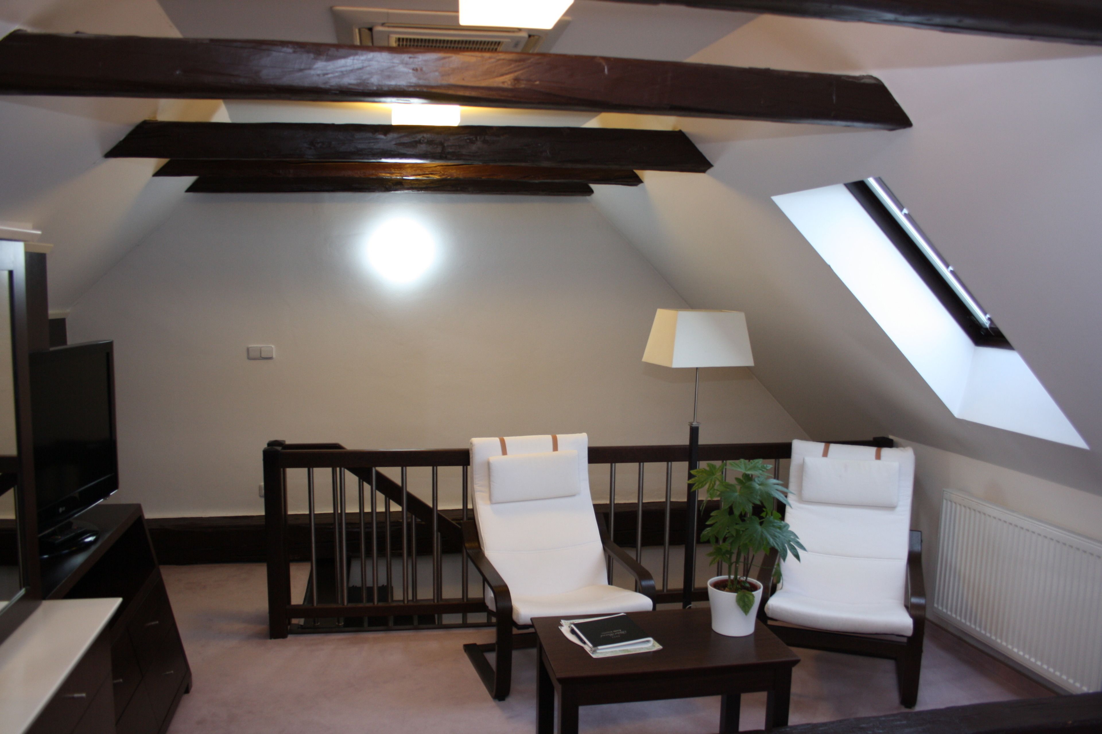 duplex suite with castle view  | minibar, in-room safe, desk, soundproofing