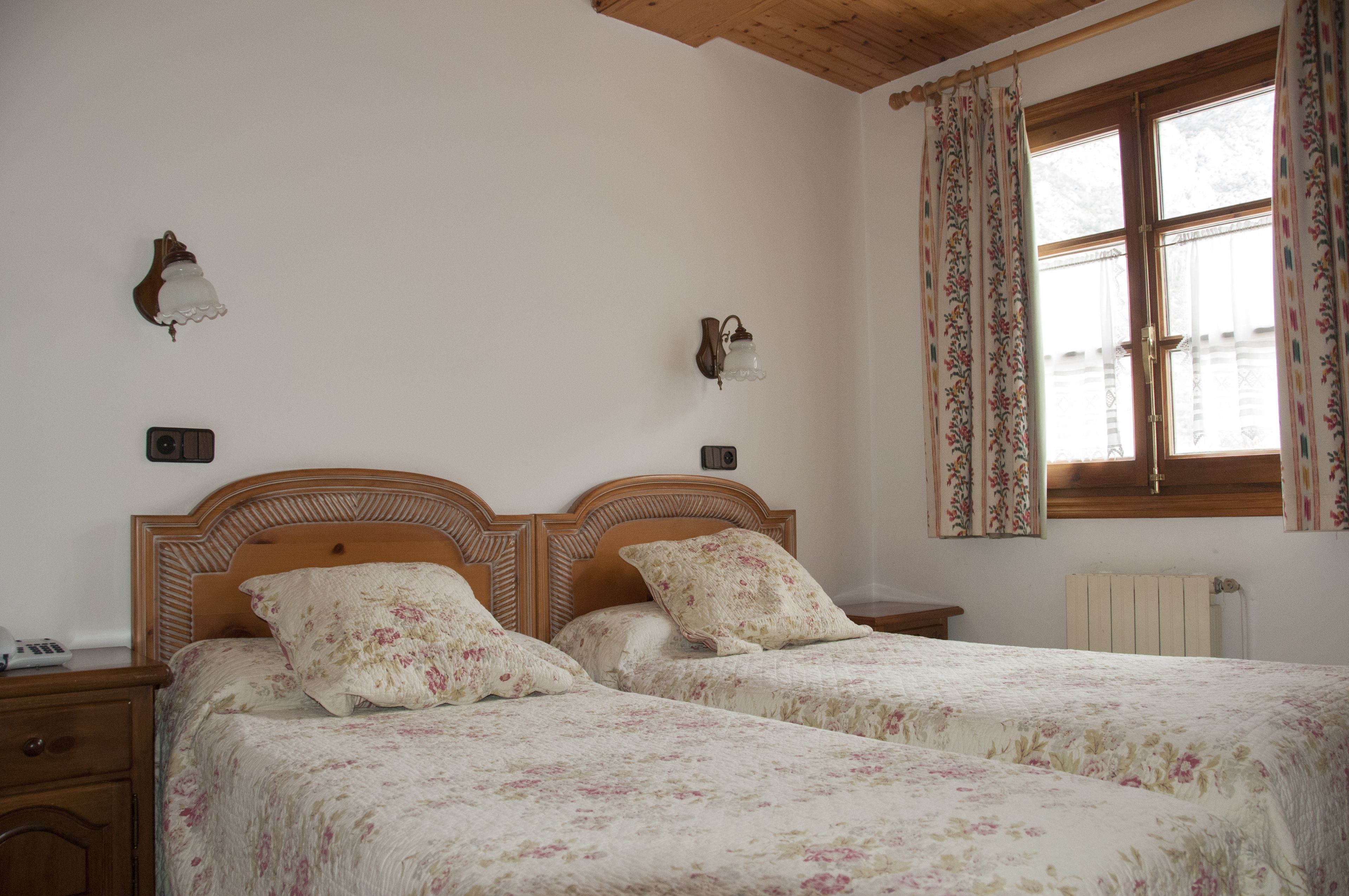 Individually decorated, individually furnished, desk, blackout curtains