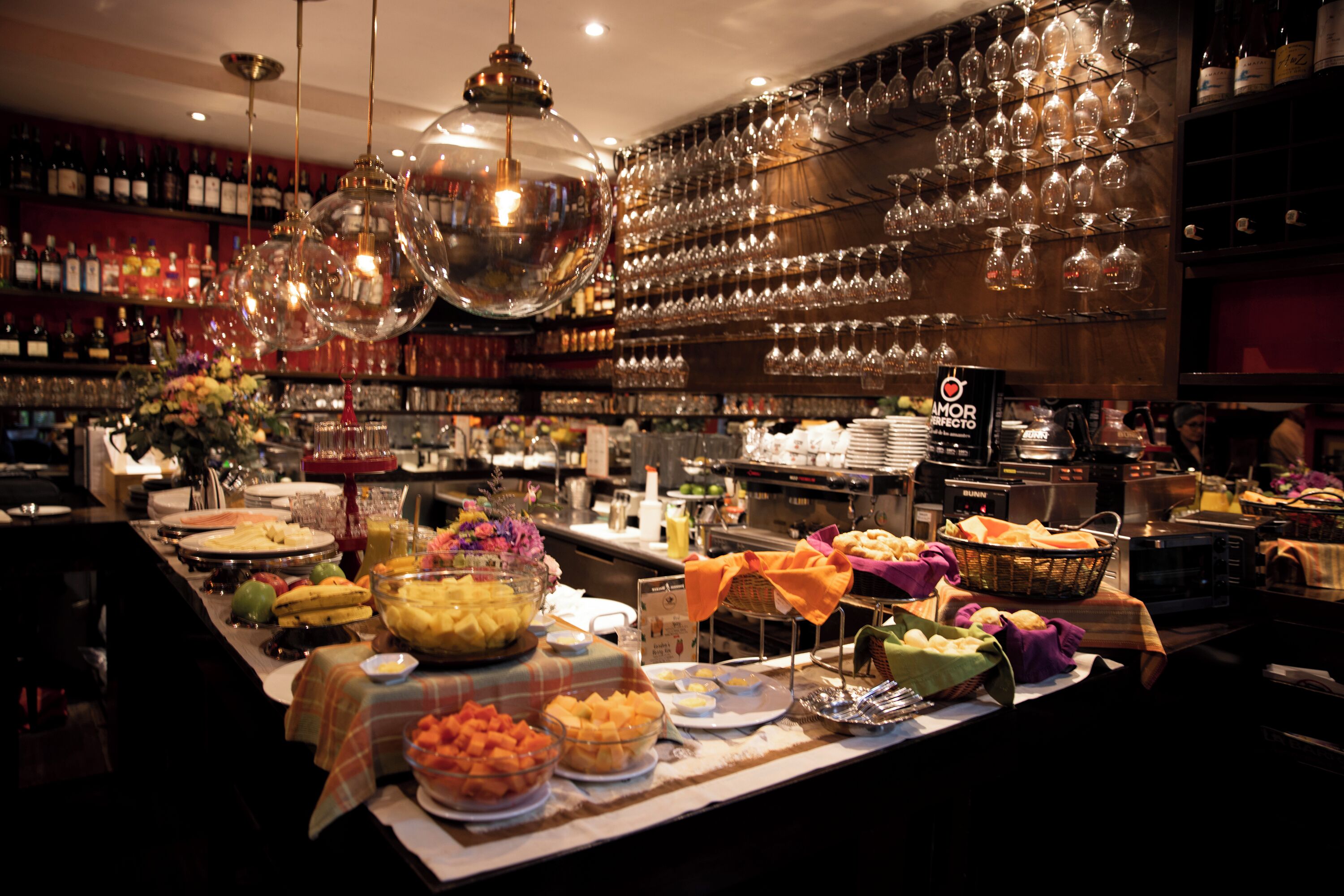 Daily full breakfast (COP 45000 per person)