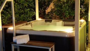 Blick von der Unterkunft