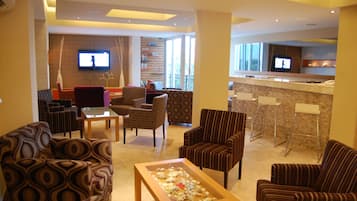 Sala de estar en el lobby