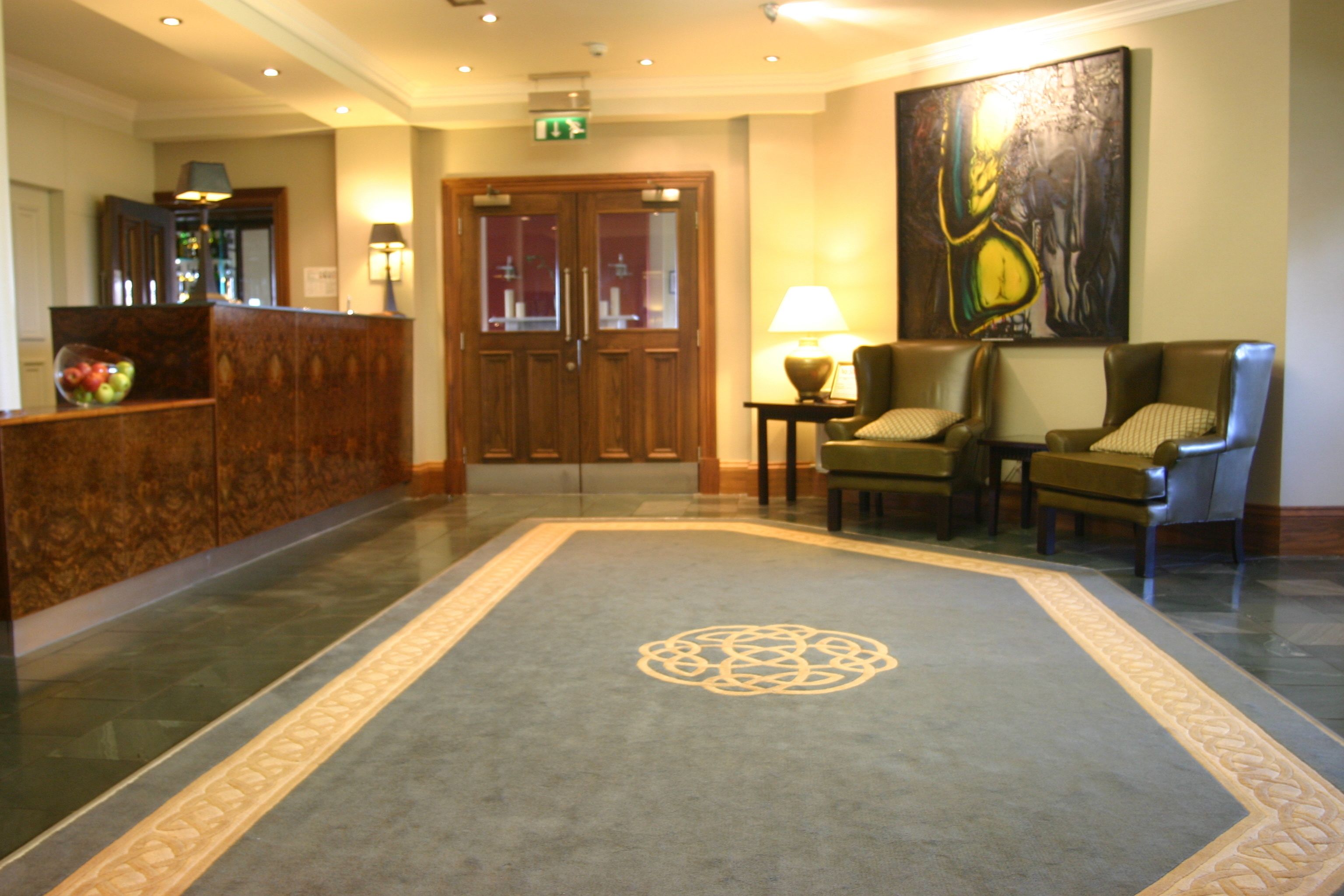 Lobby sitting area