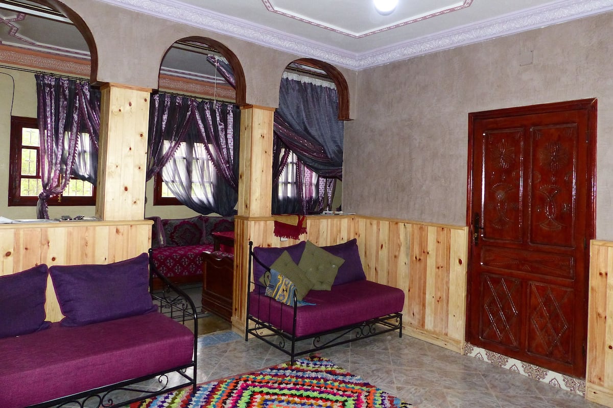 Sala de estar en el lobby
