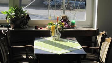 Middag serveres