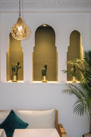 Living area - Riad Al Rimal & Spa (Marrakech)