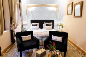 Egyptian cotton sheets, premium bedding, pillowtop beds, in-room safe