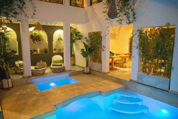 Living area - Riad Al Rimal & Spa (Marrakech)