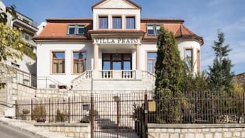 Fassade der Unterkunft