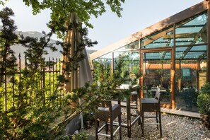 Terrace/patio - Hotel Villa Prato (Brasov)