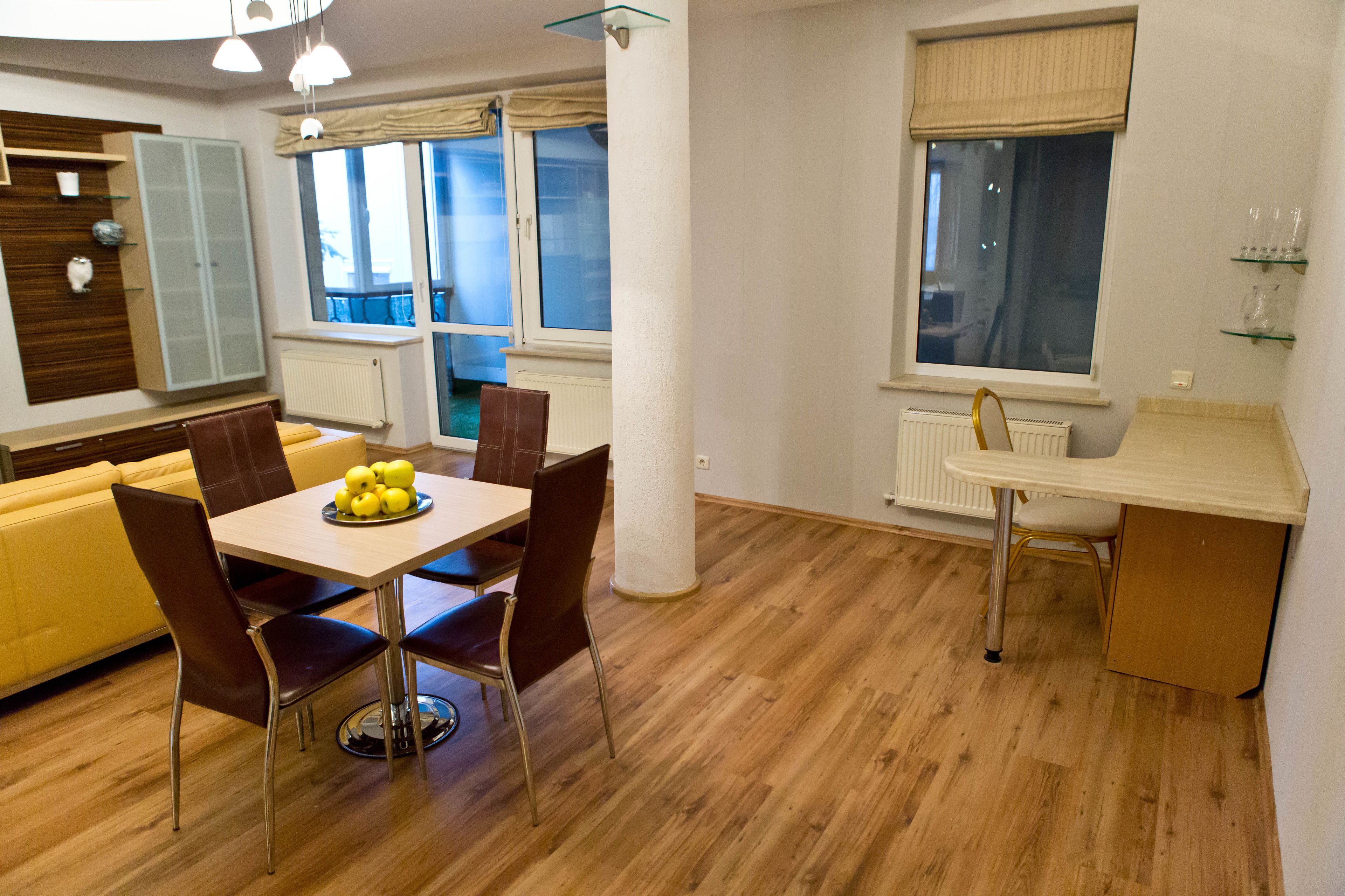 Apartment, 1 Double Bed with Sofa bed, Lanai | Living area