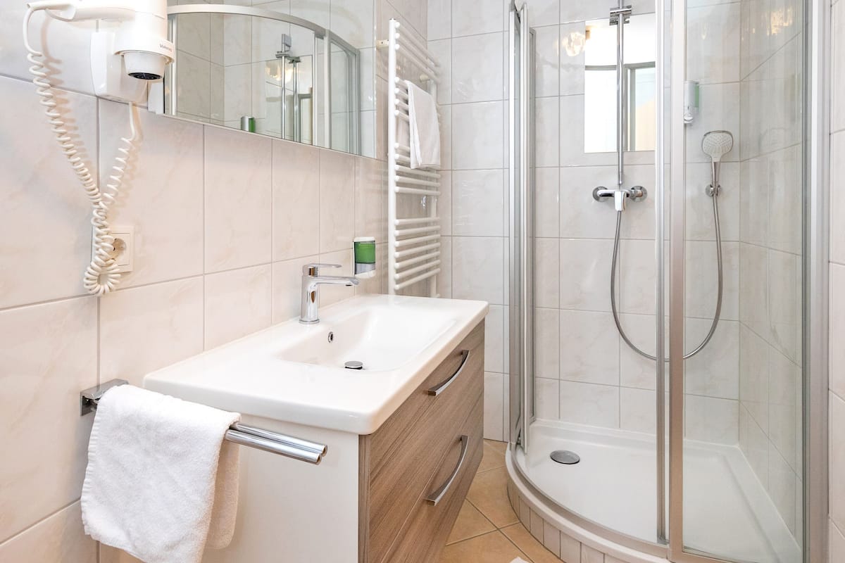 single room, 1 bedroom, patio | bathroom | shower, hair dryer, towels, soap