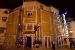 Façana frontal de l'allotjament