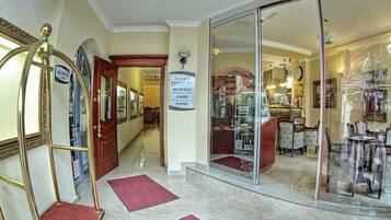 Interior entrance