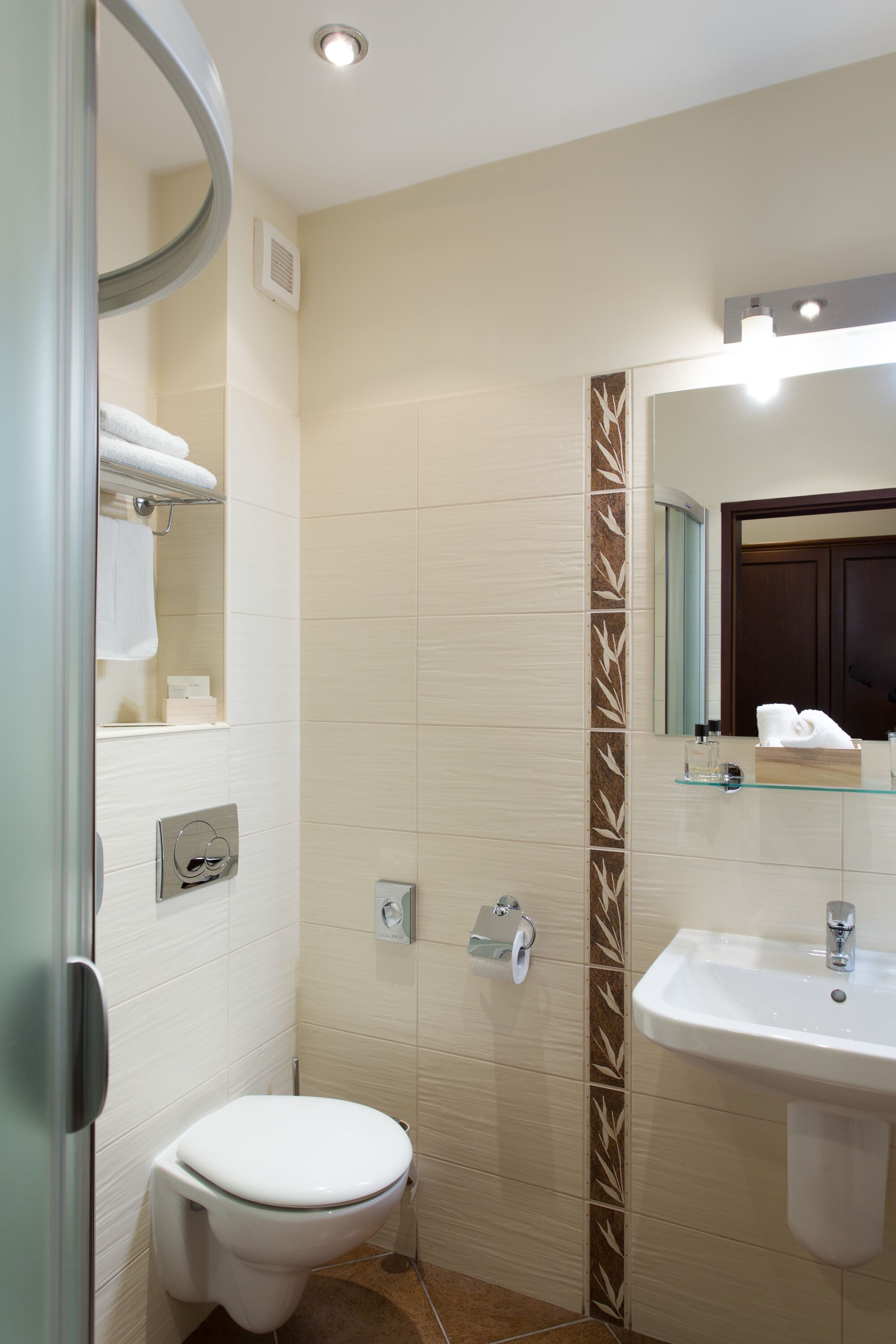 hair dryer, dressing gowns, towels