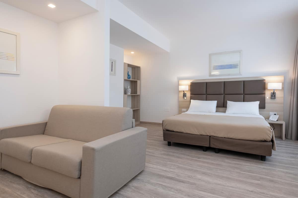 studio suite | down duvets, minibar, in-room safe, desk