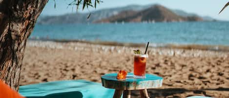 Privatstrand, Strandbar