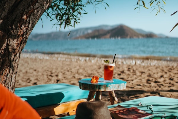 Pantai persendirian, bar pantai