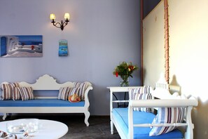 Sala de estar en el lobby