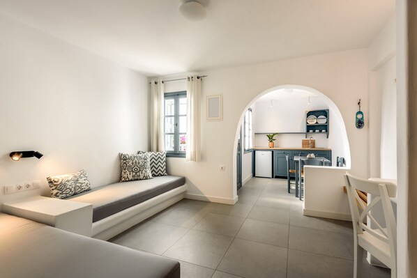 Family Apartment Superior | Zimmersafe, individuell dekoriert, individuell eingerichtet